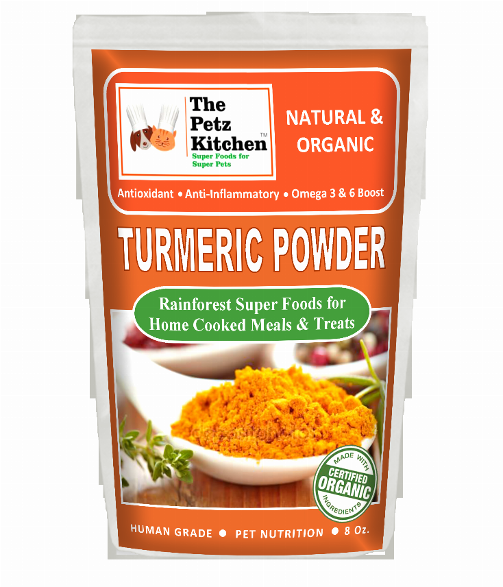 Turmeric Curcuma - Antioxidant Joint & Inflammation Support* The Petz Kitchen - Organic & Human Grade Ingredients For Home Prepared Meals & Treats