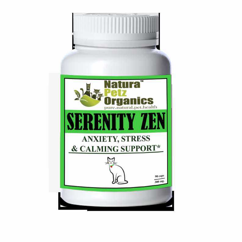 Serenity Zen - Anxiety, Stress, Relaxation & Multi-Systems Calming Support Dogs & Cats*