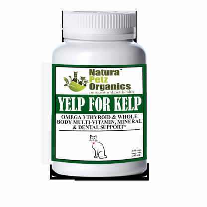 Yelp For Kelp - Omega 3 & 6 Thyroid & Whole Body Multi-Mineral, Vitamin & Dental Support*