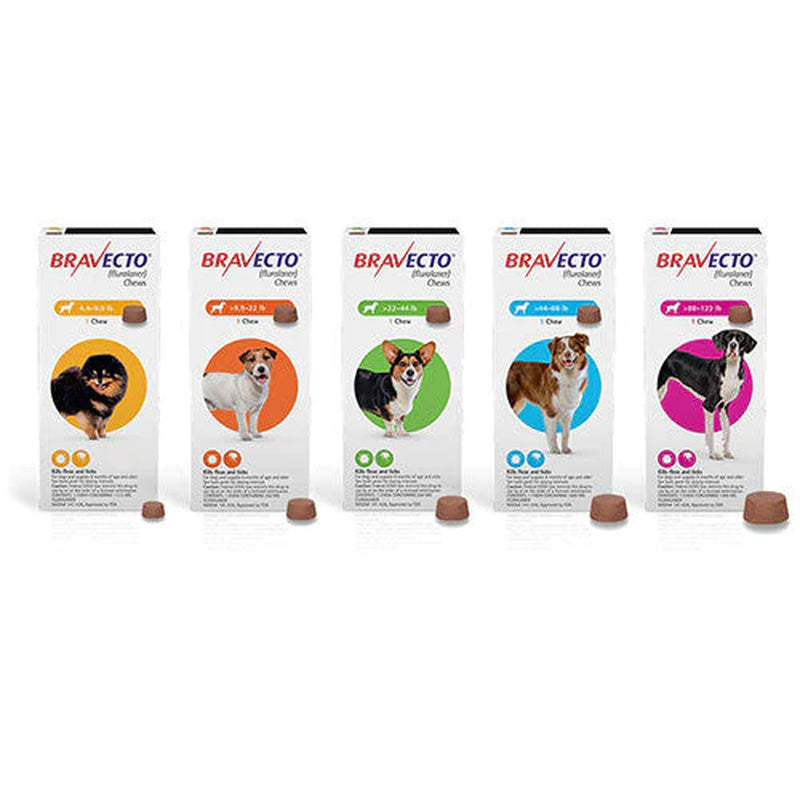 Bravecto Chews Flea & Tick Oral Treatment for Dogs