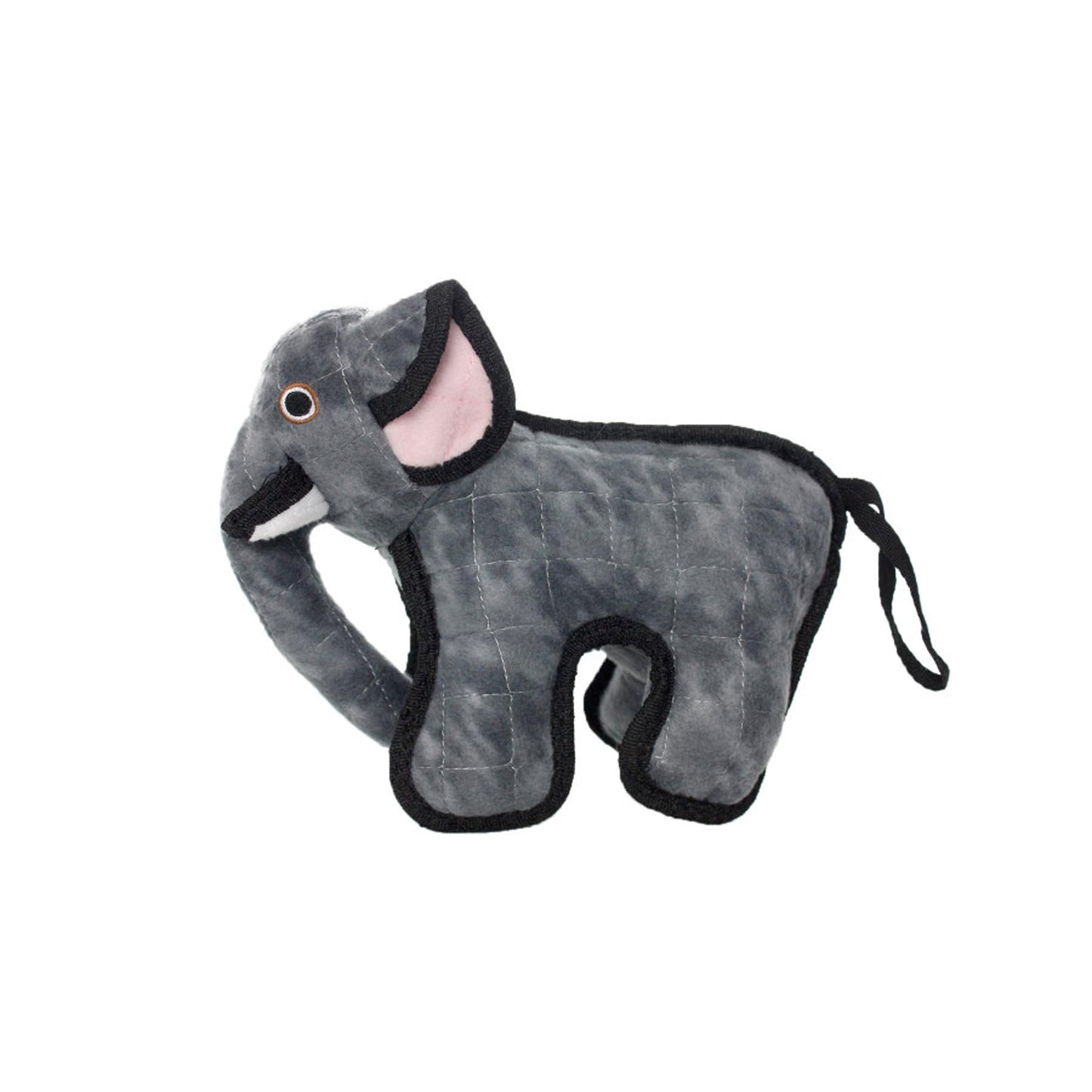 Tuffy Jr Zoo Elephant Durable Dog Toy Gray 1ea/10 in