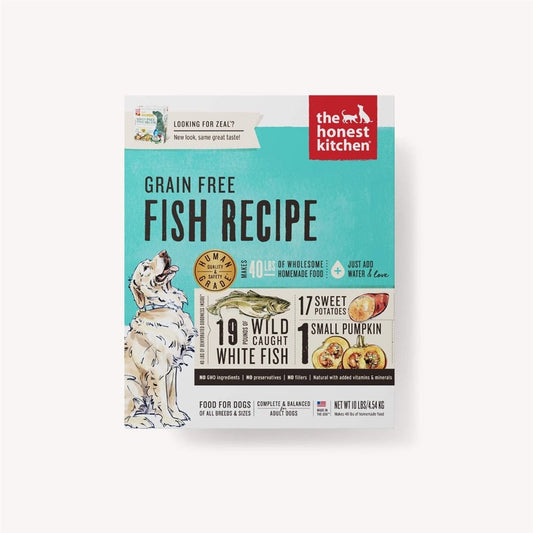 The Honest Kitchen Zeal Grain Free Fish Dehydrated Dog Food 10 Lbs