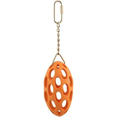 JW Pet ActiviToy Nutcase Bird Toy Orange/Silver 1ea/LG