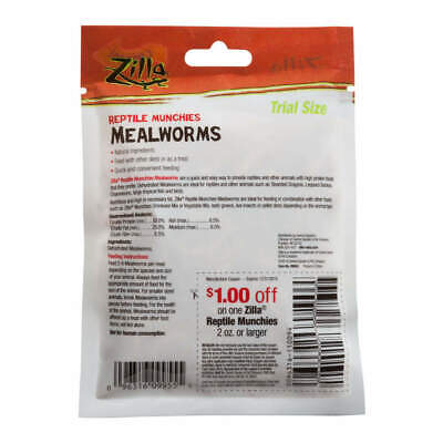 Zilla Reptile Munchies River Shrimp 1ea/.35 oz