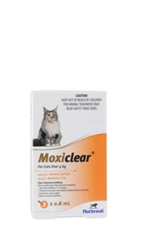 Moxiclear® for Cats >4Kg 3Pk