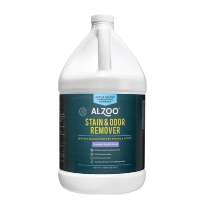 Alzoo Stain & Odor Remover Lavender Vanilla 1gal.