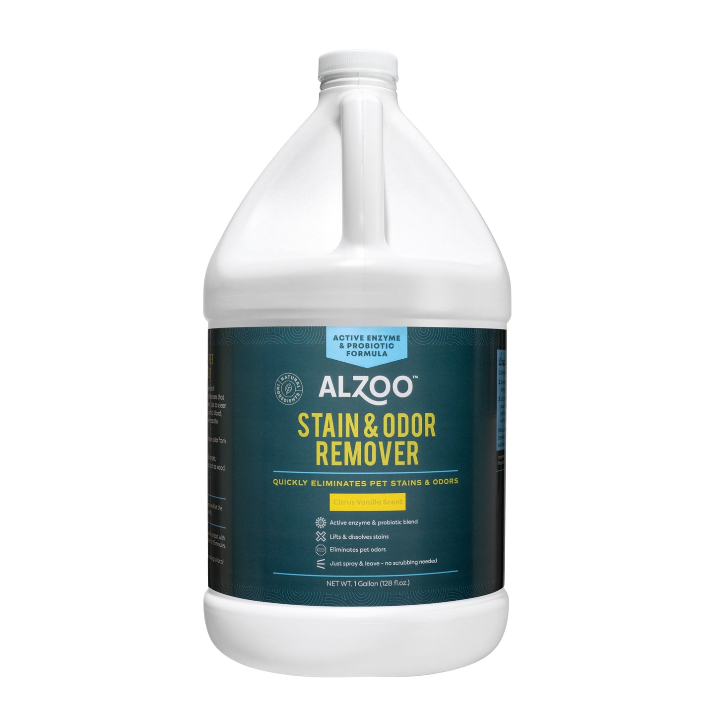 Alzoo Stain & Odor Remover Citrus Vanilla 1gal.