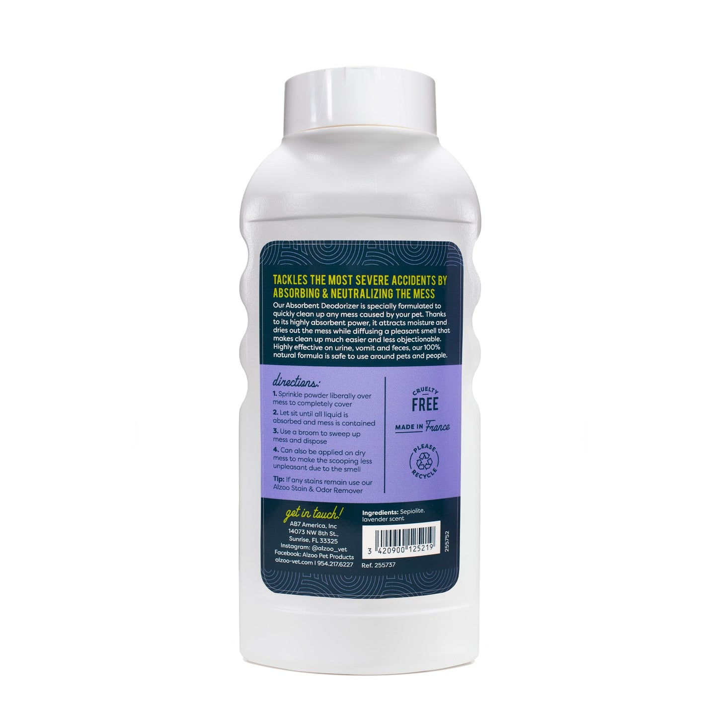 Alzoo Mineral-Based Severe Accident Remover Lavender 15.2oz.