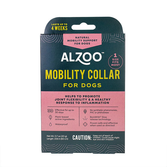 Alzoo Plant-Based Mobility Collar For Dogs 23.6In.