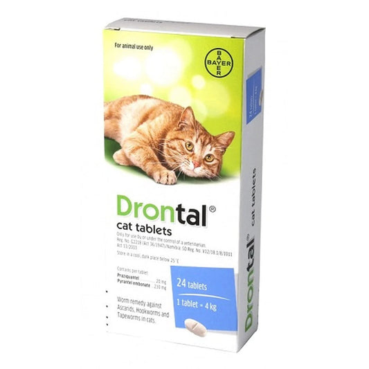 Drontal Allwormer Cats Refill - 4 Tablets