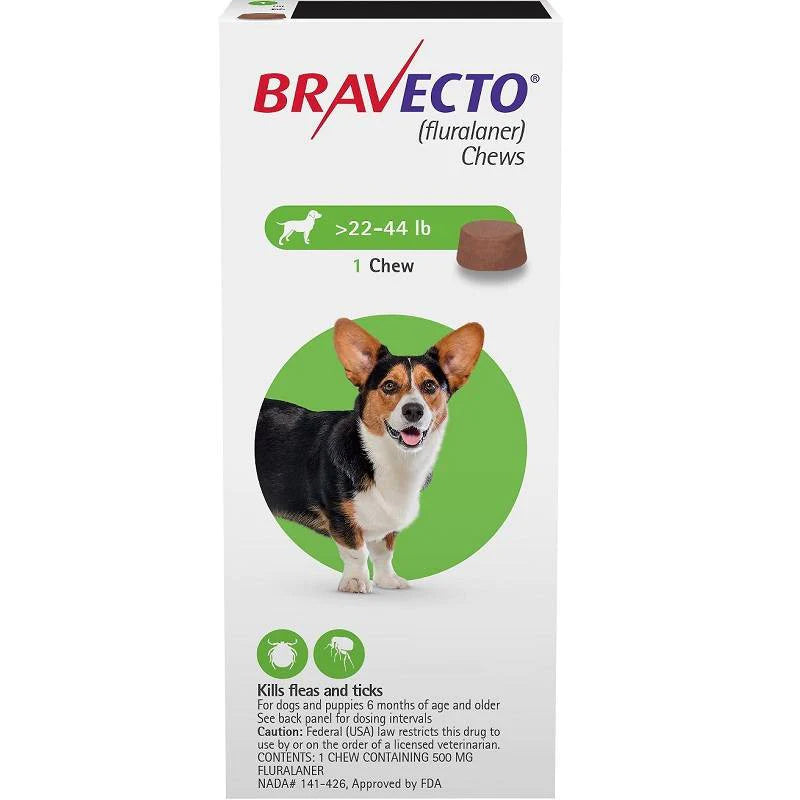 Bravecto Chews Flea & Tick Oral Treatment for Dogs