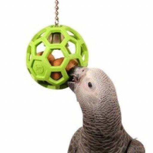 JW Pet ActiviToy Hol-ee Roller Bird Toy Multi-Color 1ea/LG