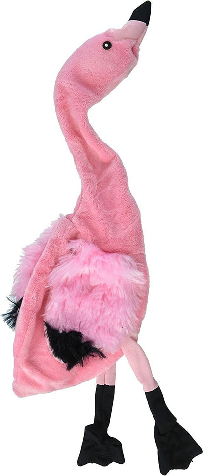 Skinneeez Exotic Series Dog Toy Flamingo Pink 1ea/Regular