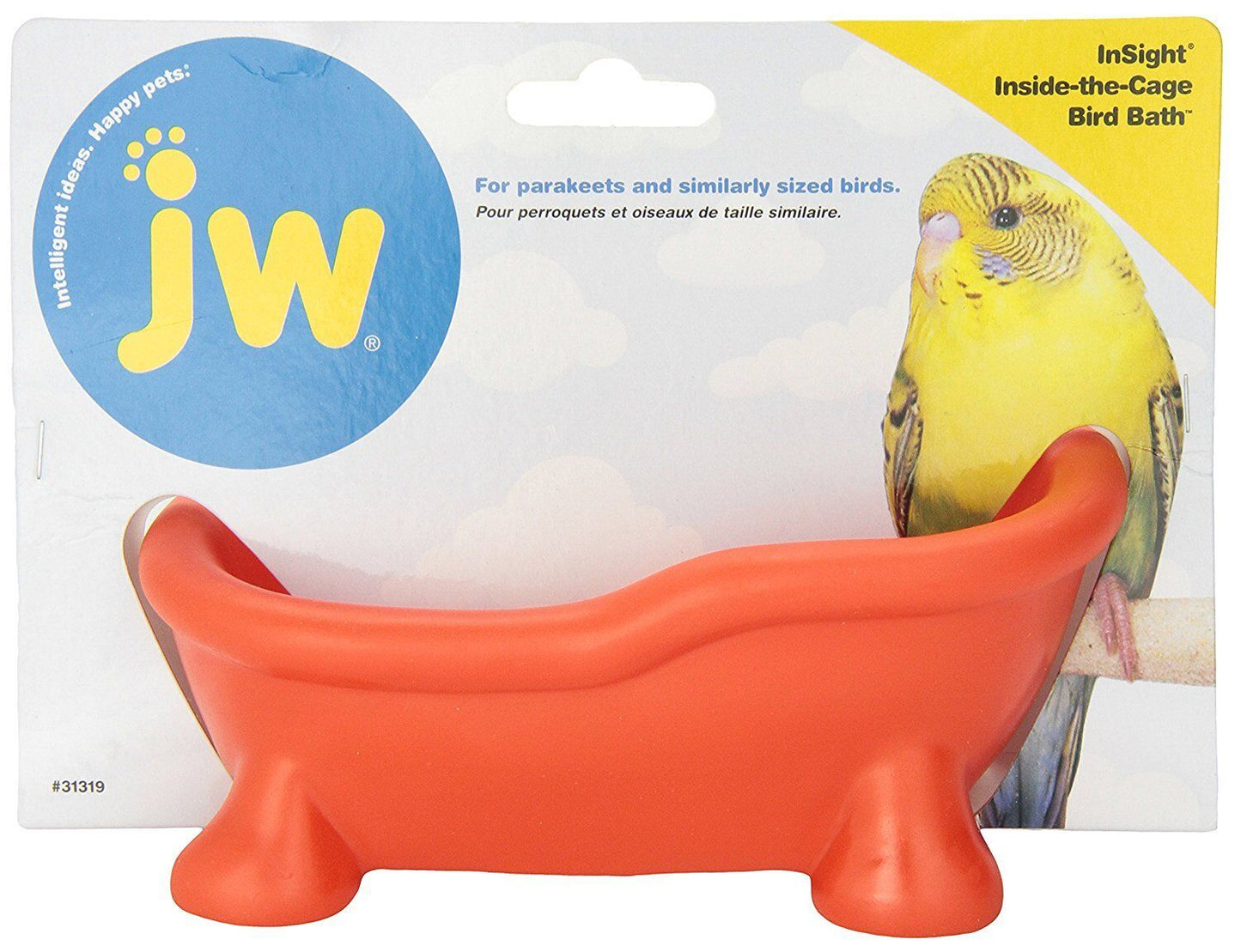 JW Pet Inside Cage Bird Bath Assorted 1ea/One Size