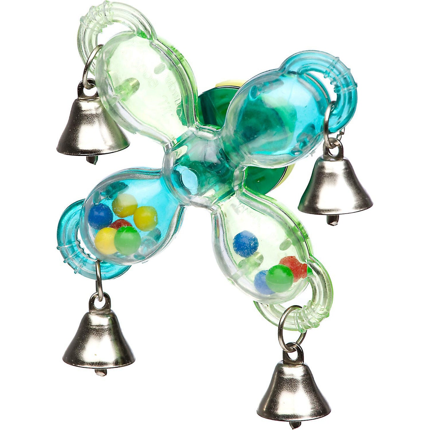 JW Pet ActiviToy Quad-Pod Bird Toy Multi-Color 1ea/SM/MD