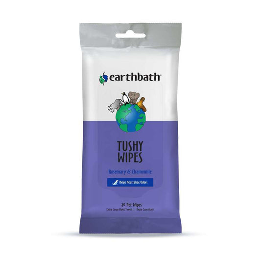 Earthbath Tushy Wipes, Rosemary & Chamomile 1ea/30 ct