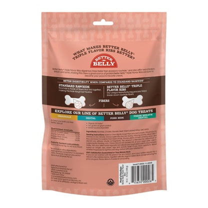 Better Belly Triple Flavor Ribs Chicken/Sirloin/Lamb 10 count