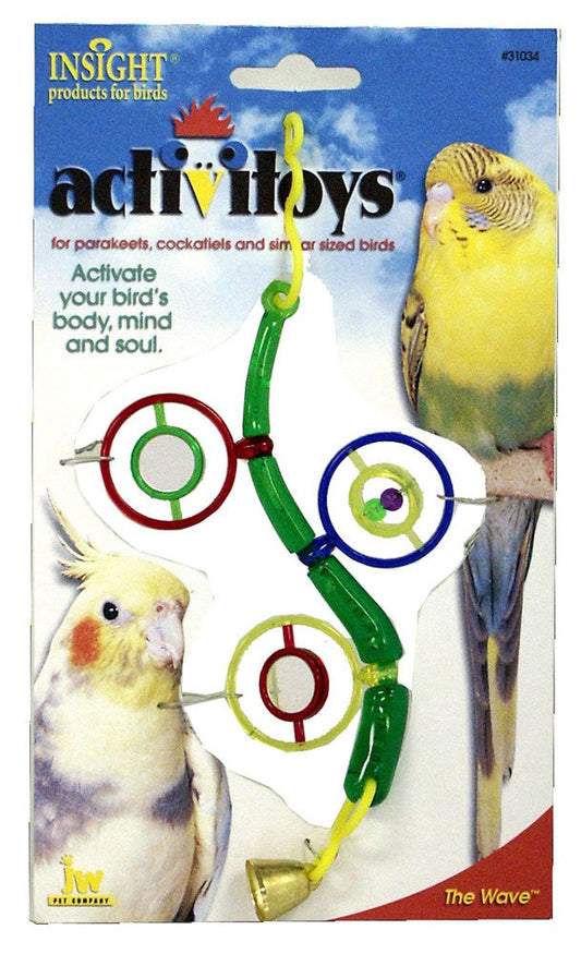 JW Pet ActiviToy The Wave Bird Toy Multi-Color 1ea/SM/MD