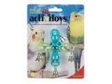 JW Pet ActiviToy Quad-Pod Bird Toy Multi-Color 1ea/SM/MD