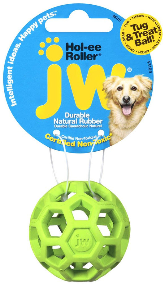 JW Pet Hol-ee Roller Dog Toy Assorted 1ea/Mini