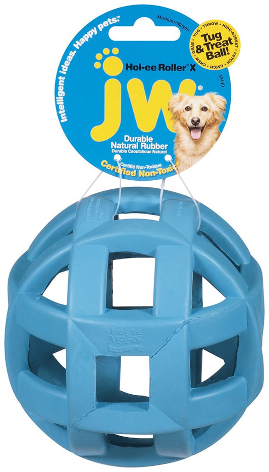 JW Pet Hol-ee Roller X Dog Toy Assorted 1ea/One Size