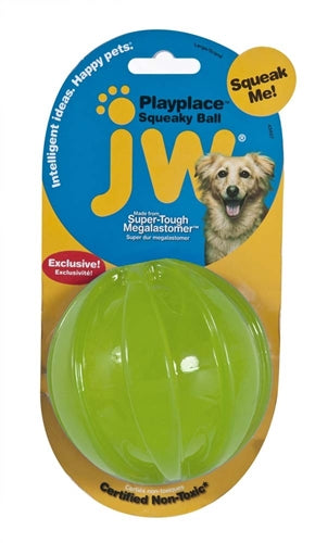 JW Pet PlayPlace Dog Toy Squeaky Ball Assorted 1ea/MD