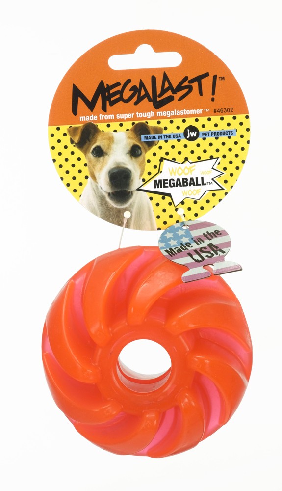 JW Pet MegaLast Ball Dog Toy Assorted 1ea/LG