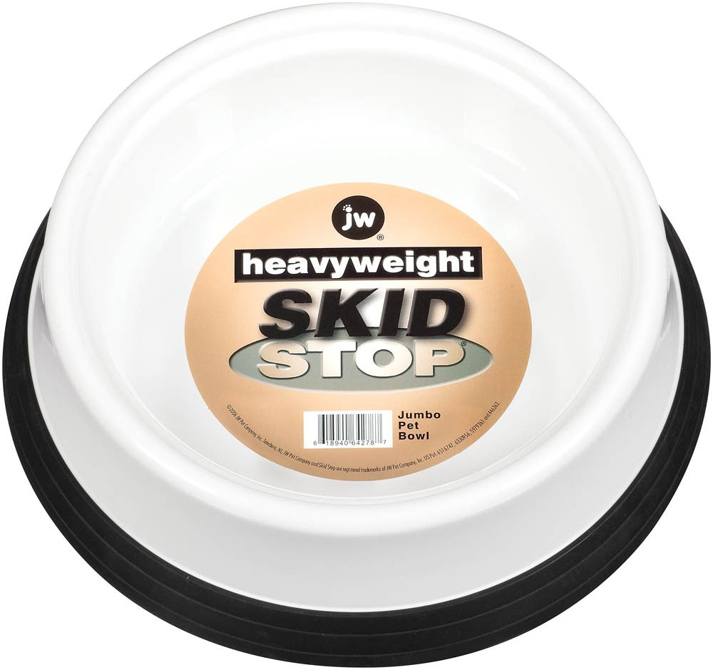 JW Pet Skid Stop Heavyweight Dog Bowl Assorted 1ea/XL