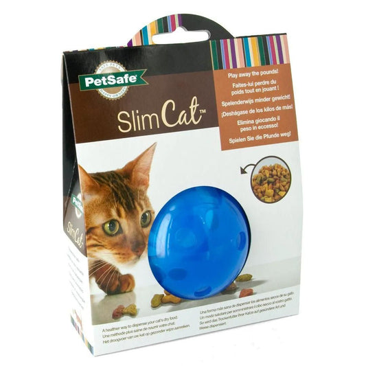 Petsafe Slimcat Feeder Ball Blue