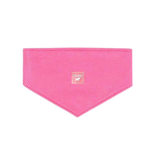 Canada Pooch Dog Cooling Bandana Neon Pink LG