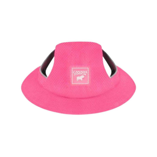 Canada Pooch Dog Cooling Hat Neon Pink Xlarge