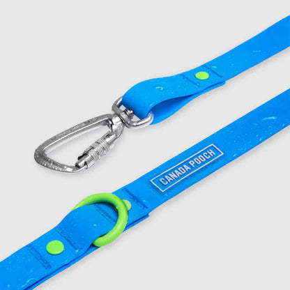 Canada Pooch Dog Waterproof Leash Blue S/M