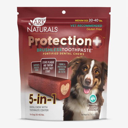 Ark Naturals Protection+ Toothpaste 5 In1 1 Lb 2oz. Bag Medium Chews