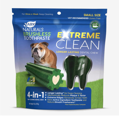 Ark Naturals Dog Brushless Toothpaste Extreme Clean Small 12oz.