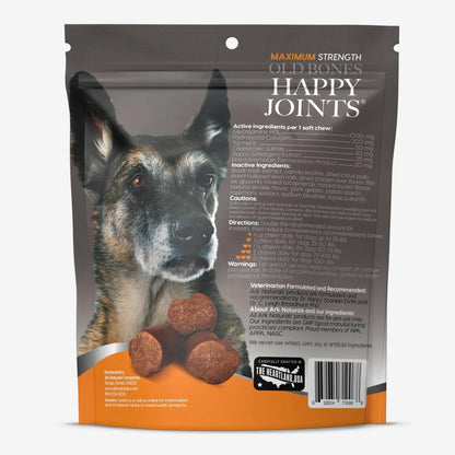 Ark Naturals Gray Muzzle Old Dogs! Happy Joints! Max Strength- Large