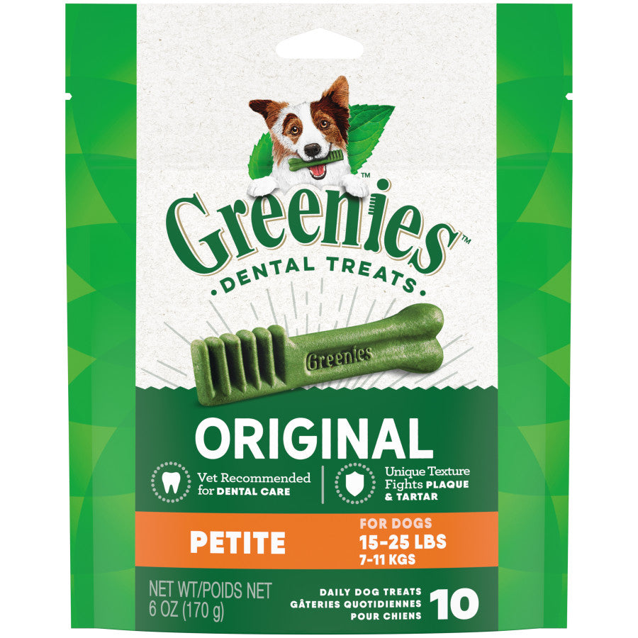 Greenies Dog Dental Treats Petite Original 1ea/6 oz, 10 ct