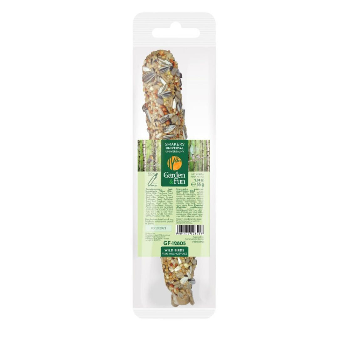 A & E Cages Smakers Garden  Fun Universal Food Stick for Wild Birds 20ea/1.94 oz.