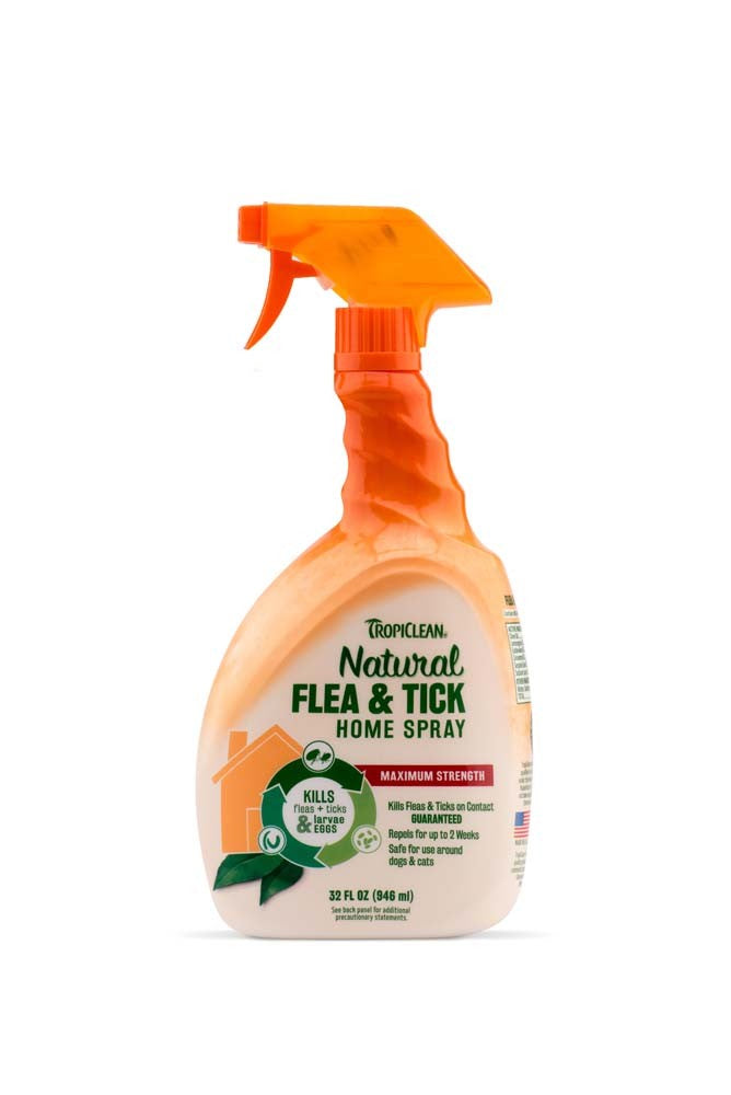 TropiClean Natural Flea & Tick Home Spray 1ea/32 fl oz