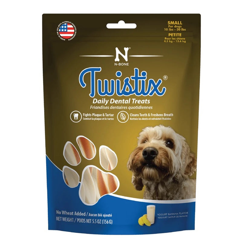 N-Bone Dog Twistix Yogurt Small 5.5 Oz