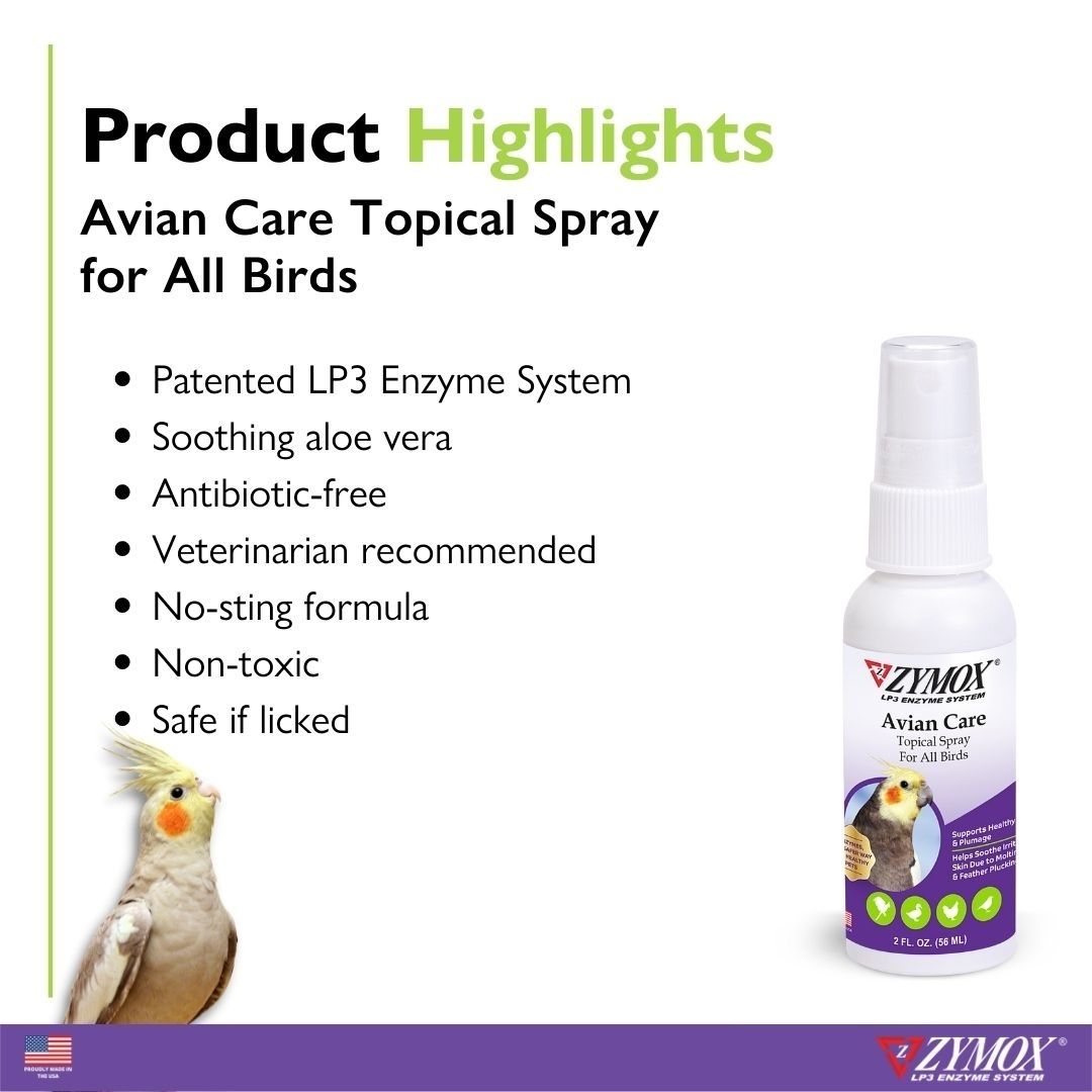 Zymox Avian Care Topical Solution Spray 1ea/2 oz