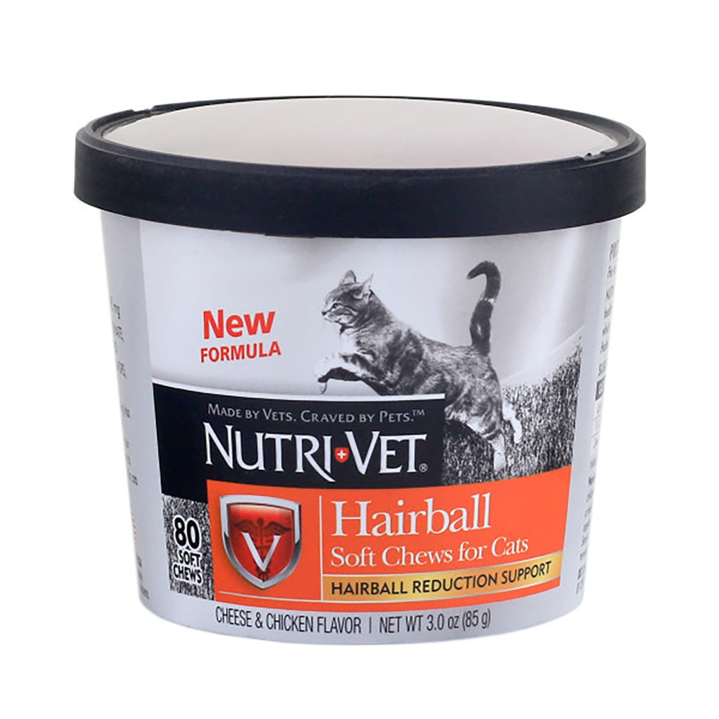 Nutri-Vet Hairball Formula Chicken & Tuna Flavor Cat Soft Chews 1ea/3 oz