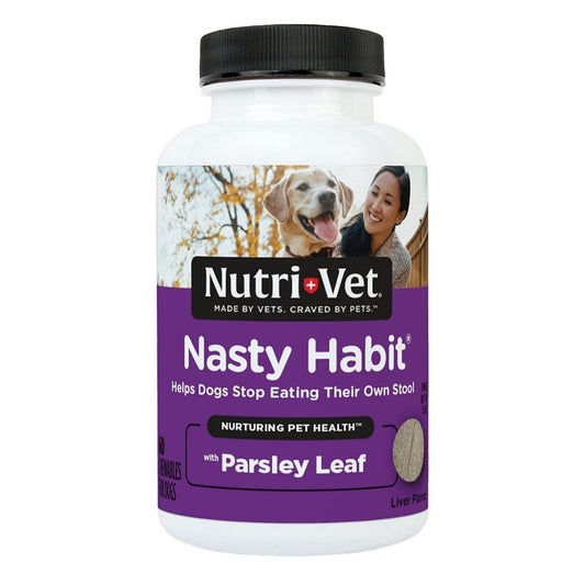 Nutri-Vet Nasty Habit Chewables for Dogs Liver 60ct 1ea/60 ct