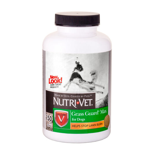 Nutri-Vet Grass Guard Max Chewables for Dogs Liver 150ct 1ea/150 ct