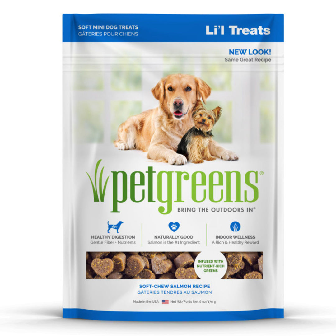 Pet Greens Li'l Treats Soft Mini Dog Treats Salmon 1ea/6 oz