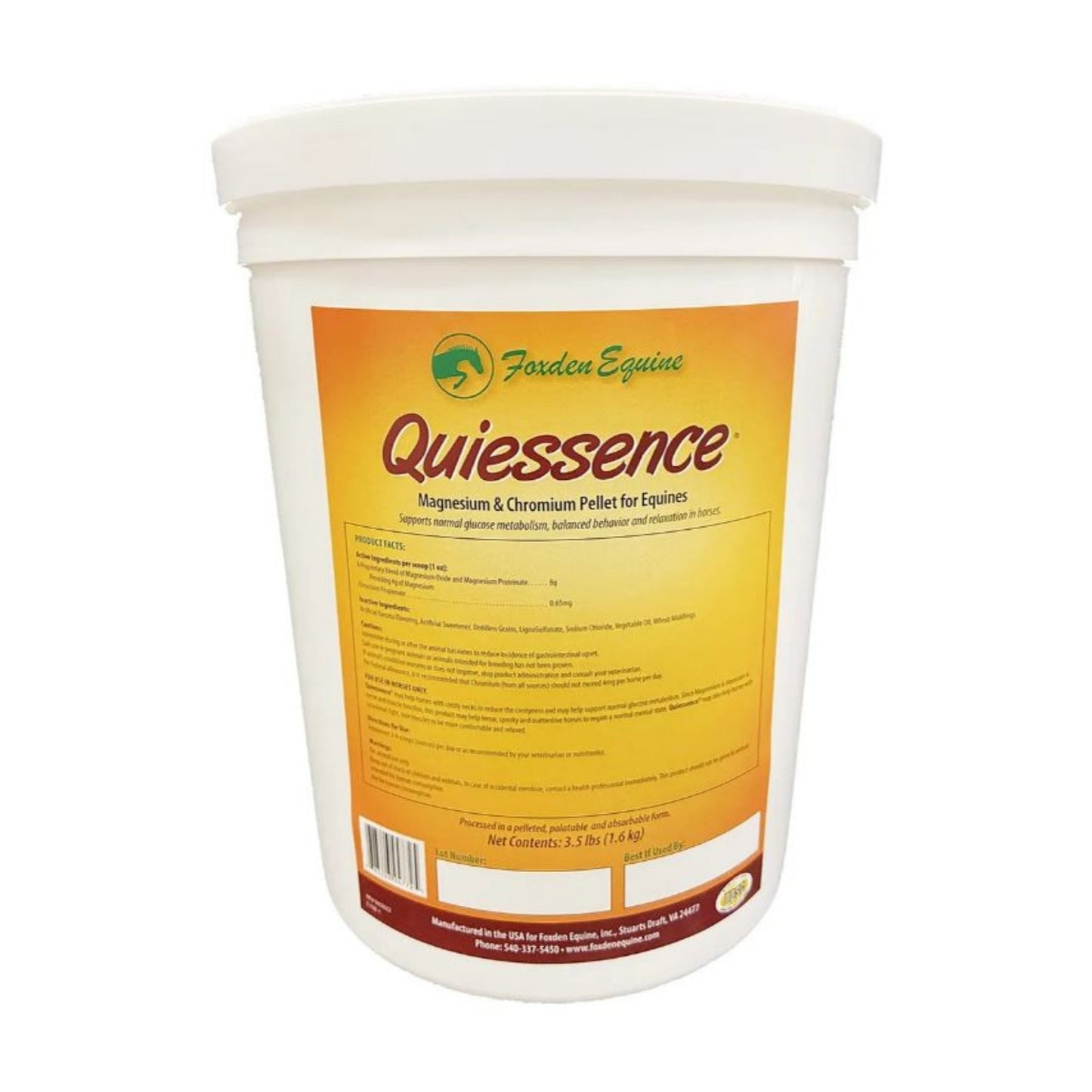 Quiessence Magnesium & Chromium Pellets 3.5Lbs.