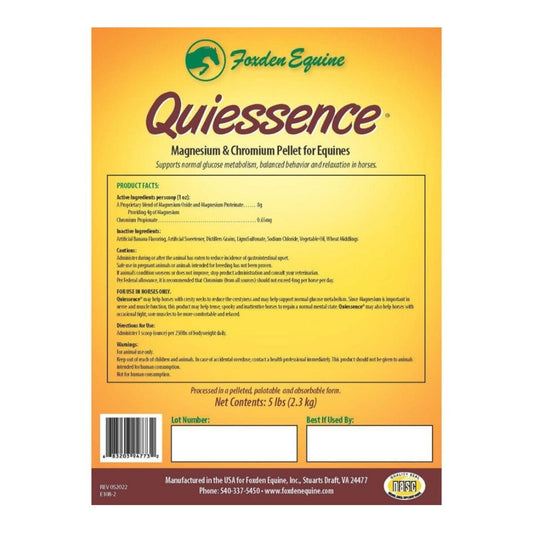 Quiessence Magnesium & Chromium Pellets 5lbs.