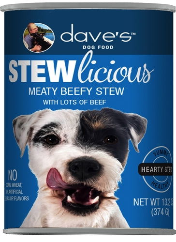 Daves Stewlicious Meaty Beefy Stew 13.2oz. (Case of 12)