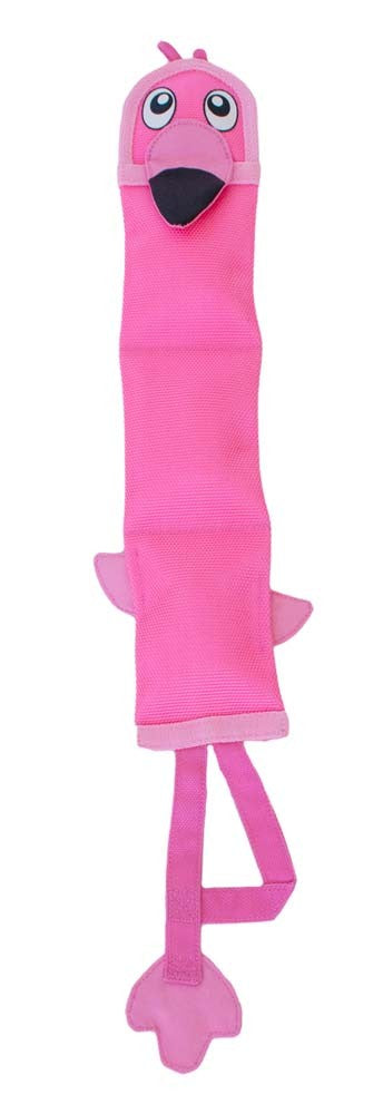 Outward Hound Invincibles Dog Toy Fire Biterz Flamingo 1ea/XL