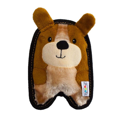 Outward Hound Invincibles Puppy Dog Toy Brown 1ea/XS