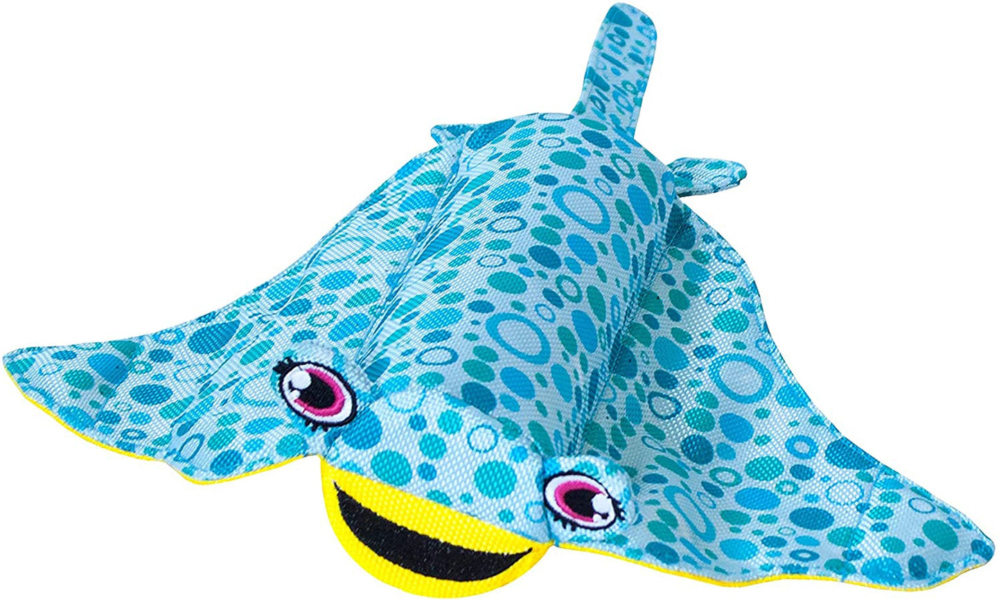 Outward Hound Floatiez Stingray Floating Dog Toy Blue 1ea/LG